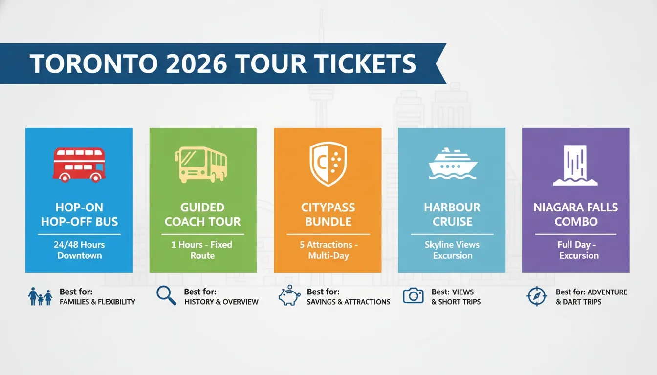 Toronto City Tour Ticket Options Guide
